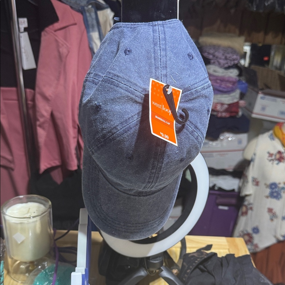 West Loop Denim Blue Cap